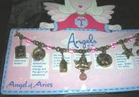 (image for) Angels of the Zodiac Jewelry Aries Charm Bracelet - Click Image to Close